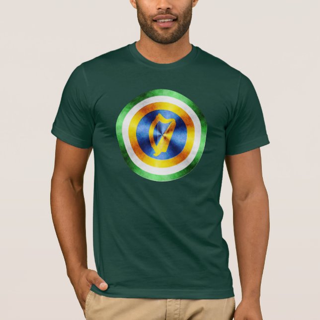 Captain Ireland Hero Shield T-Shirt (Front)
