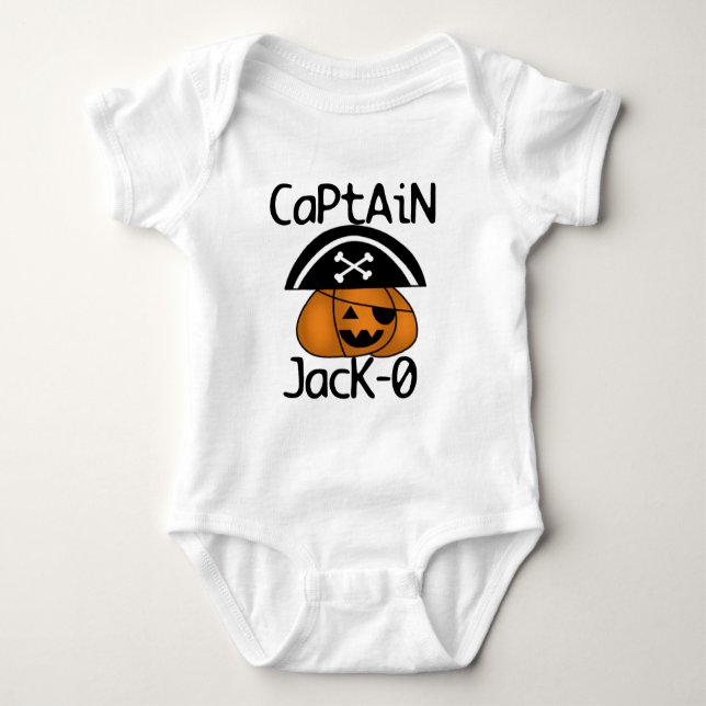 Captain Jack=O Halloween tshirts and gifts (Front)