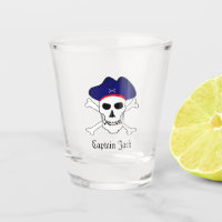 Captain Jack & Pirates Flag, Skull / Party drinks