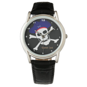 Captain Jack & Pirates Flag watch, Boat fashion Watch