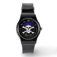 Captain Jack, Pirates Flag watch, Skull /Boating