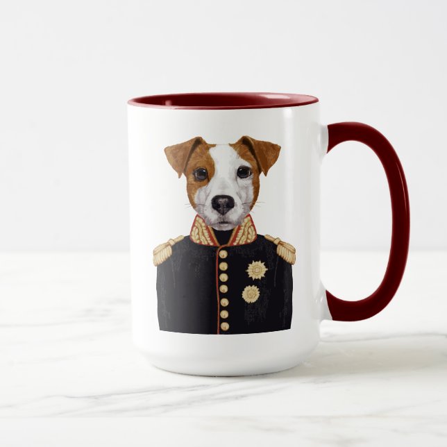 Captain Jack Russell Mug (Right)