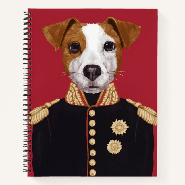 Captain Jack Russell Notebook (Front)