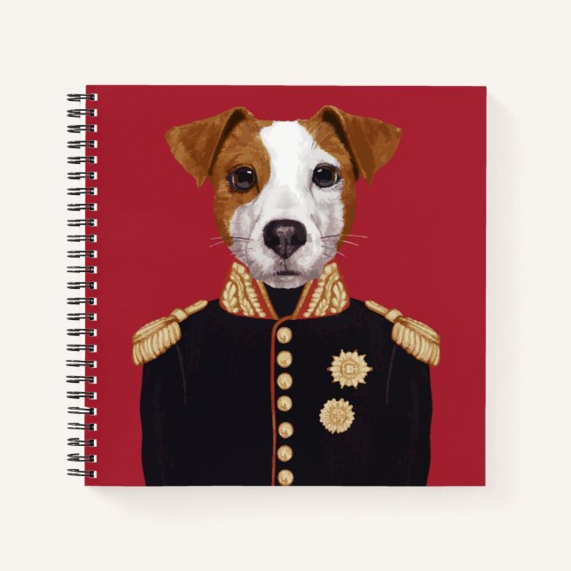 Captain Jack Russell Notebook (Front)