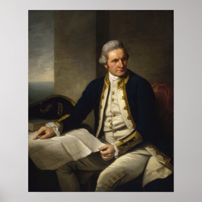 Captain James Cook  Poster (Front)