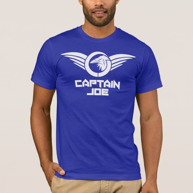 Captain Joe Jersey Tshirt - Purple (Front)