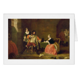 Captain Macheath Upbraided by Polly and Lucy in th