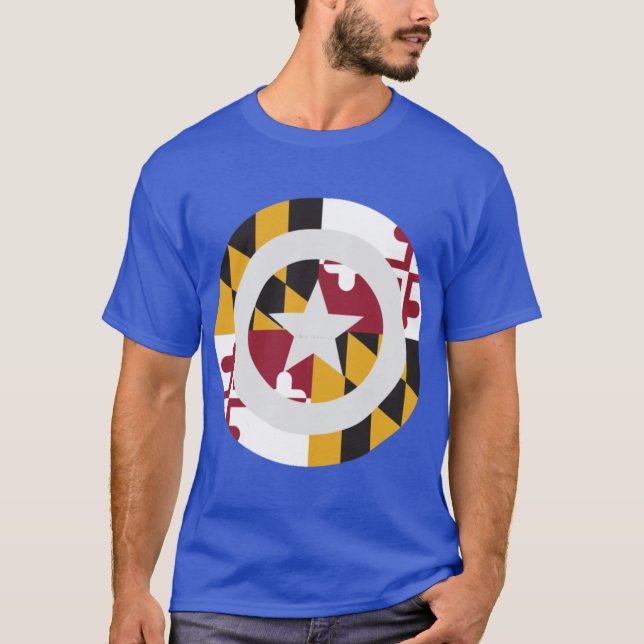 Captain Maryland T-Shirt (Front)
