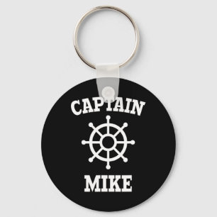 Captain Mike T Shirt Key Ring