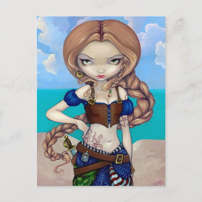 "Captain Molly Morgan" Postcard (Front)