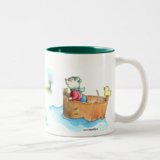 Captain Mouse on Boat Mug