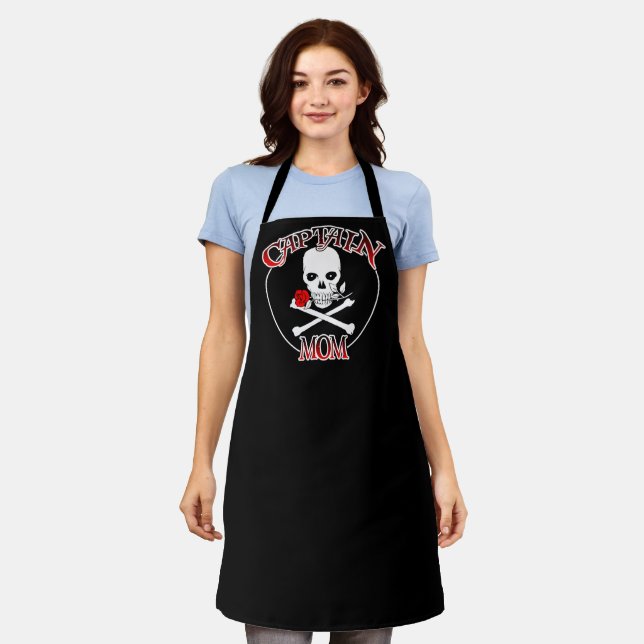Captain Mum Apron (Worn)