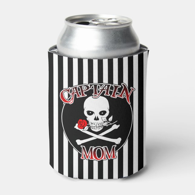 Captain Mum Can Cooler (Can Front)