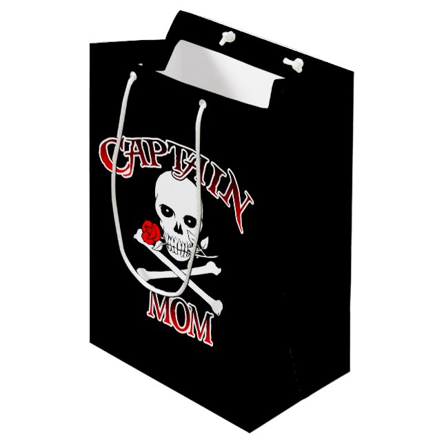 Captain Mum Gift Bag (Front Angled)