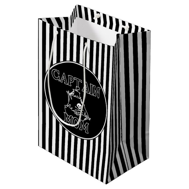 Captain Mum Gift Bag (Front Angled)