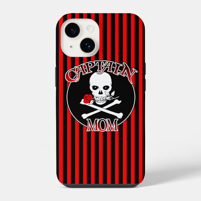 Captain Mum iPhone 7 Case (Back)