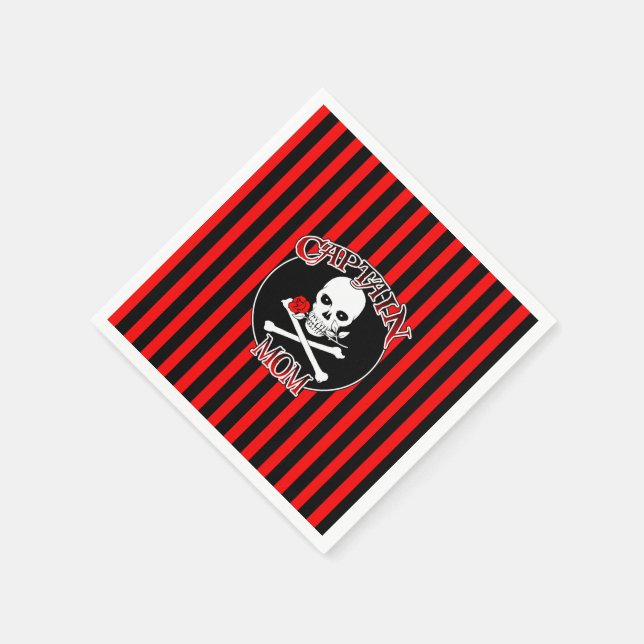 Captain Mum Paper Napkins (Corner)