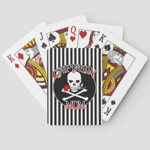 Captain Mum Playing Cards