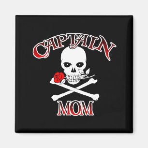 Captain Mum (Rose)Magnet Magnet