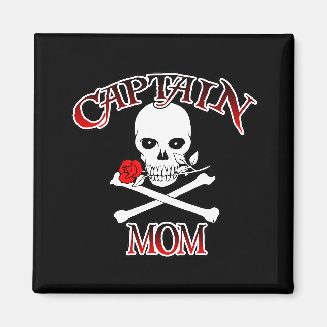 Captain Mum (Rose)Magnet Magnet (Front)