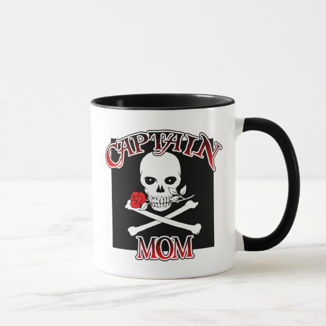 Captain Mum (Rose)Mug Mug (Right)