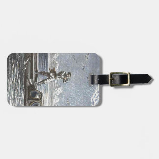 Captain Nemo Verne 20,000 Leagues Sci Fi Art Luggage Tag