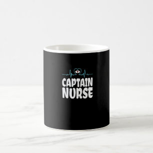 Captain Nurse Medical Worker Registered Nurse Coffee Mug