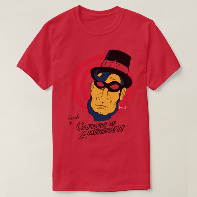 Captain of America T-Shirt (Design Front)