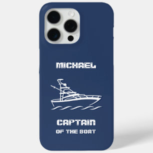 Captain of the Boat (customisable)  iPhone 15 Pro Max Case