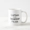 Captain of the Grammar Police Coffee Cup