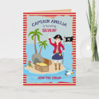 Captain of the Pirate Ship Birthday Party