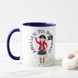 Captain of the Pirate Ship Birthday Party Mug