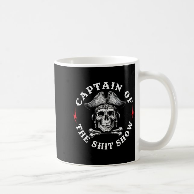 Captain Of The Show  Coffee Mug (Right)