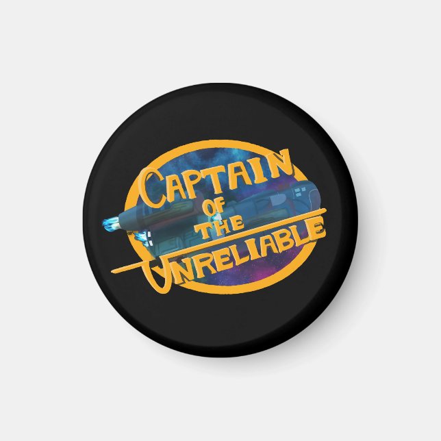 Captain of the Unreliable Magnet (Front)