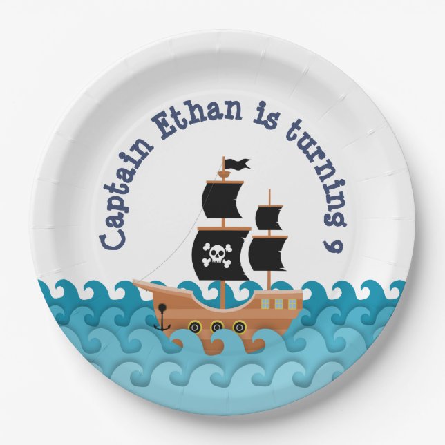 Captain Paper Plate (Front)