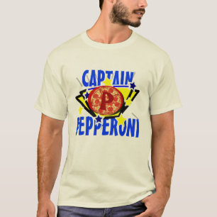 Captain Pepperoni T-Shirt
