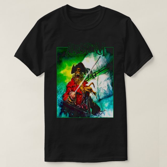 Captain Pirate Ale 4- Alestorm - Trending Ahh T-Shirt (Design Front)