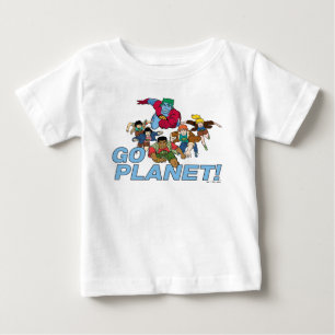 Captain Planet and the Planeteers - Go Planet! Baby T-Shirt
