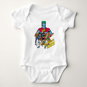 Captain Planet Group Graphic - The Power Is Yours! Baby Bodysuit