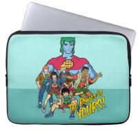 Captain Planet Group Graphic - The Power Is Yours!