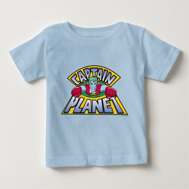Captain Planet Logo Baby T-Shirt (Front)