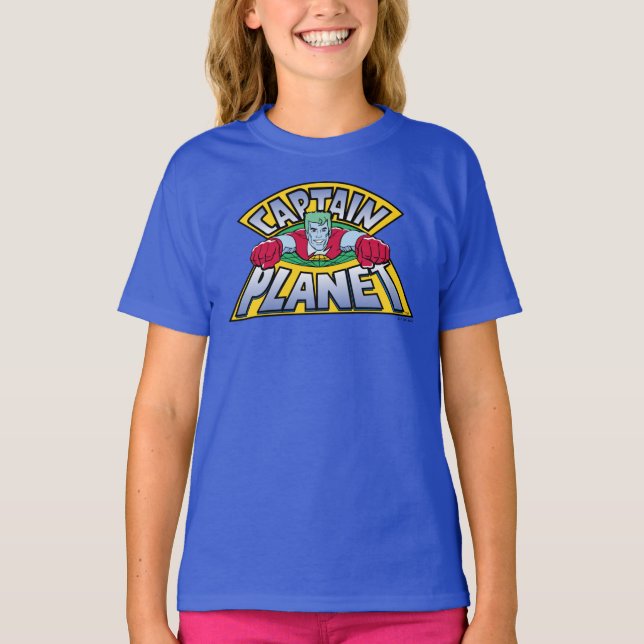 Captain Planet Logo T-Shirt (Front)