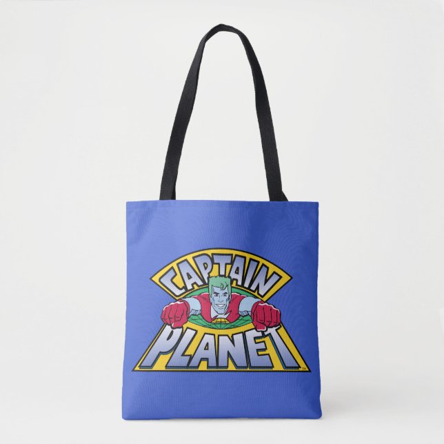 Captain Planet Logo Tote Bag (Front)