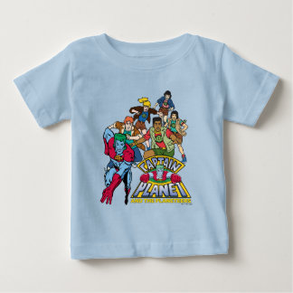 Captain Planet & the Planeteers Group Logo Graphic Baby T-Shirt