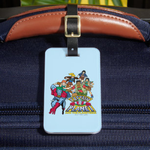 Captain Planet & the Planeteers Group Logo Graphic Luggage Tag