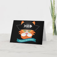 Captain Red - Greeting Card, Standard white envelo