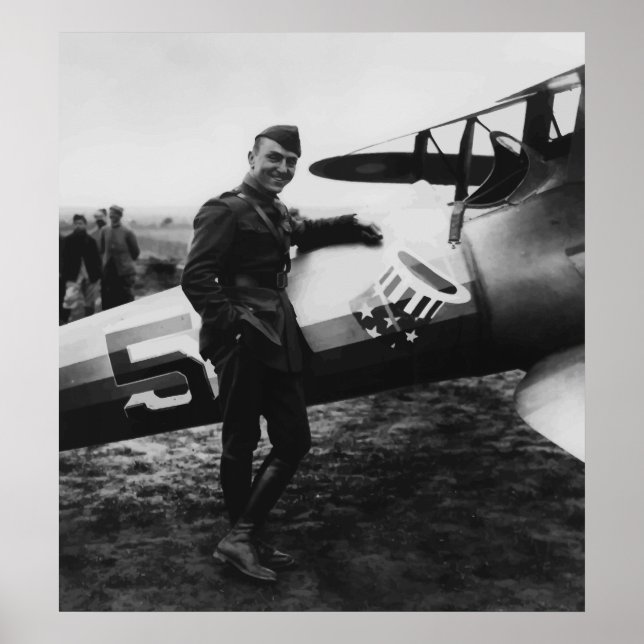 Captain Rickenbacker Poster (Front)