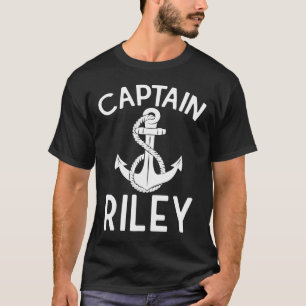 Captain Riley Sailing Yacht Boating Boat Ship T-Shirt