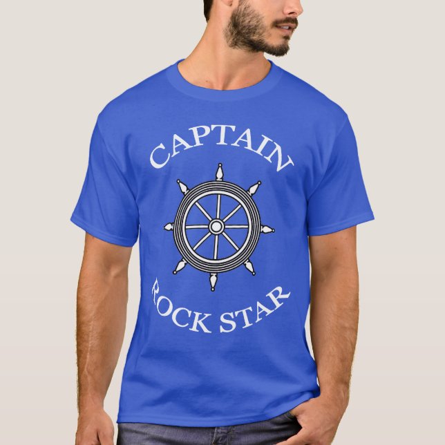 CAPTAIN ROCK STAR T-Shirt (Front)