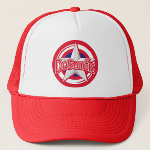Captain Ron DeSantis is my hero-Superhero Trucker Hat